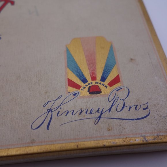 Vintage Sweet Caporal Cigarettes Kinney Bros Tin - Picture 2 of 16